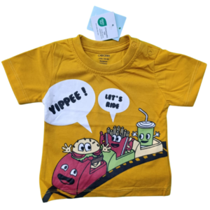 Yellow Cartoon T-Shirt