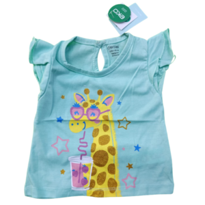 Baby Girls Cute Animal Print T-Shirt