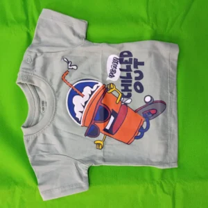Baby Boys Chilled Out Graphic Cotton T-Shirt (Copy)