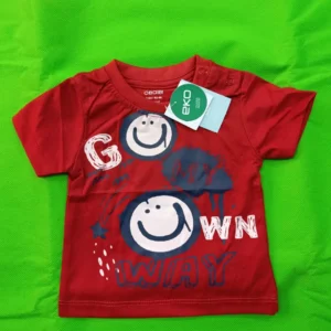 Baby Boys Smile Graphic Cotton T-Shirt