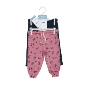Baby Girls Jogger & Sweatshirt 2 Pack Set