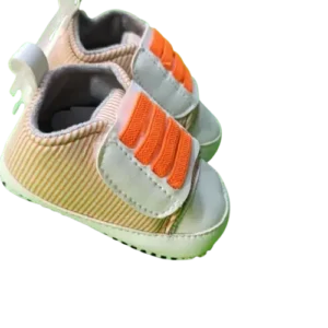 Orange Lining Baby Shoes