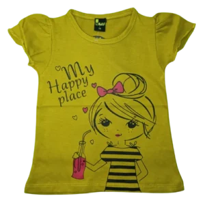 Girl's T-Shirt – Cartoon Printed